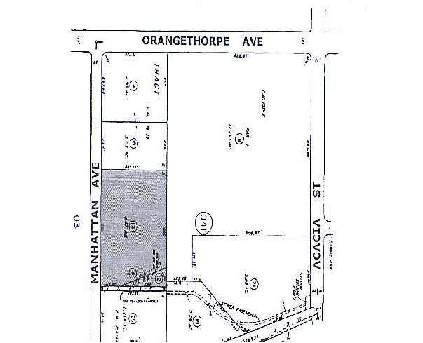 1400-1420 S Manhattan Ave, Fullerton, CA à louer - Plan cadastral – Image 2 sur 3