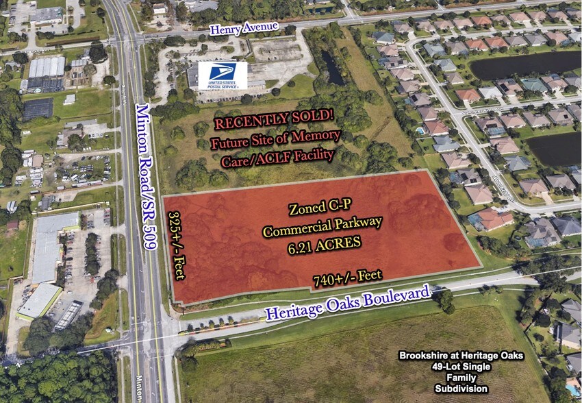 Minton Rd, West Melbourne, FL à vendre - Photo de l’immeuble – Image 2 sur 6