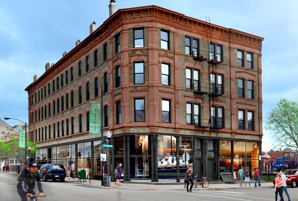 1245-1259 W 18th St, Chicago, IL à louer Photo de l’immeuble– Image 1 sur 2