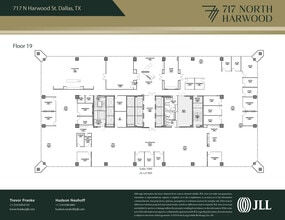 717 N Harwood St, Dallas, TX à louer Plan d’étage– Image 1 sur 1