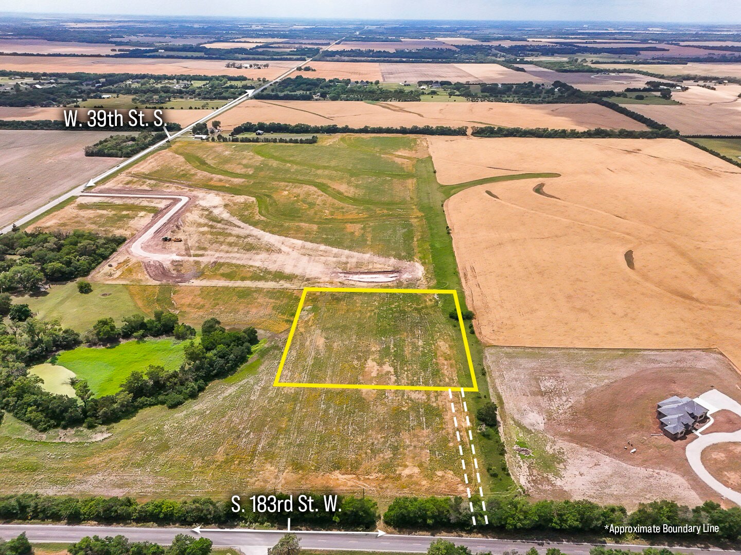 2.5 +/- Acres on 183rd, Goddard, KS à vendre Photo de l’immeuble– Image 1 sur 14