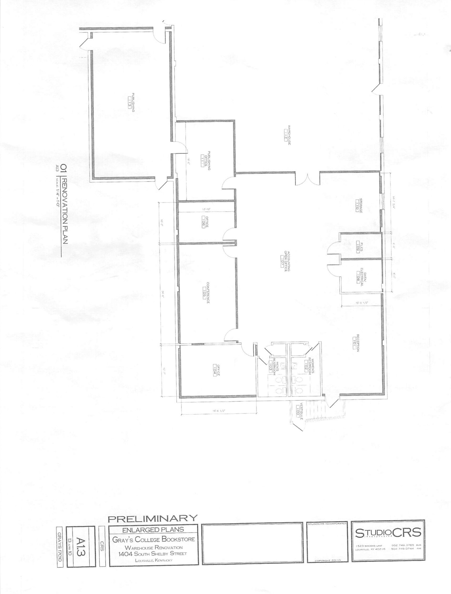 1404 S Shelby St, Louisville, KY à louer Plan de site– Image 1 sur 9