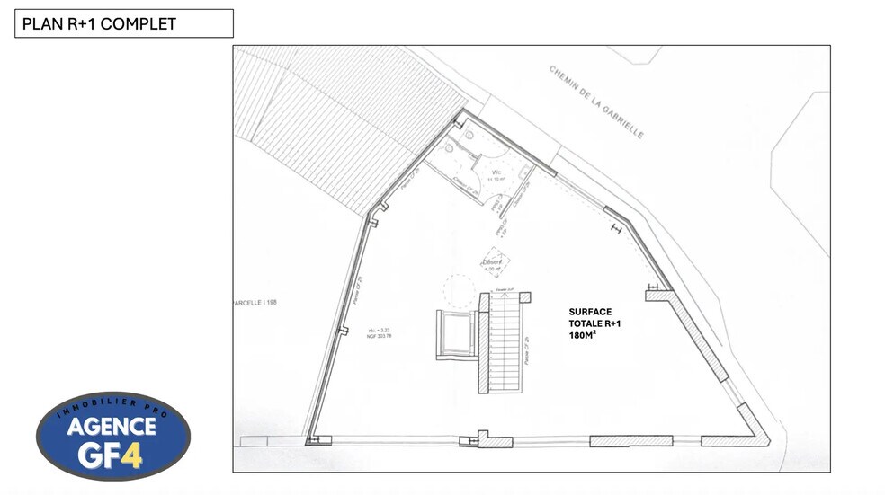 18 N6, Limonest à louer - Plan d’étage – Image 3 sur 4