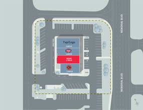 2113 Memorial Blvd, Murfreesboro, TN à louer Plan de site– Image 1 sur 1