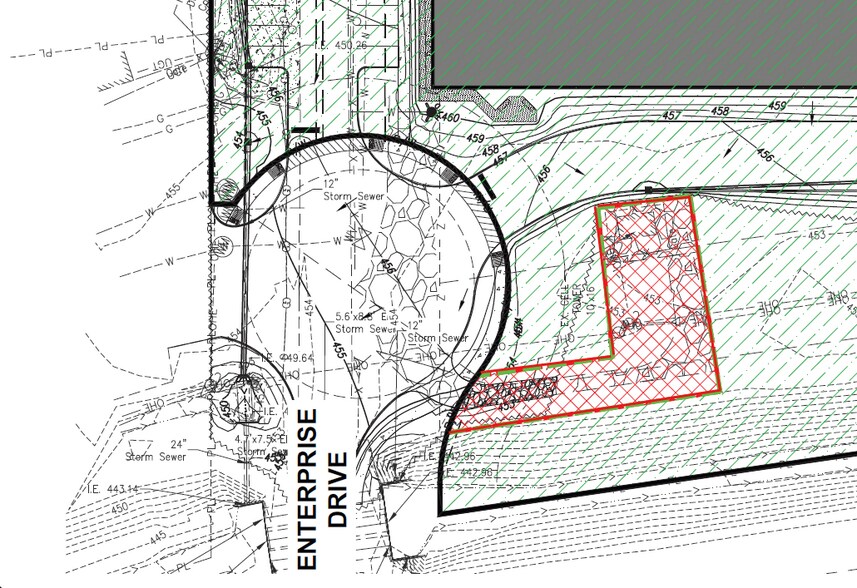6701 Enterprise Dr, Louisville, KY à louer - Plan de site – Image 2 sur 2