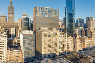 122 S Michigan Ave, Chicago, IL - VUE AÉRIENNE  vue de carte