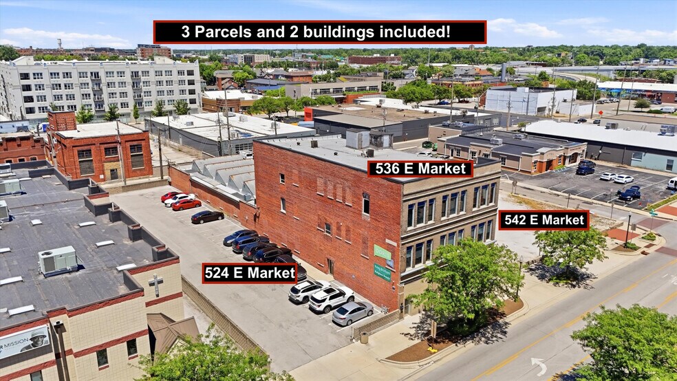 536 E Market St, Indianapolis, IN à vendre - Photo de l’immeuble – Image 1 sur 30