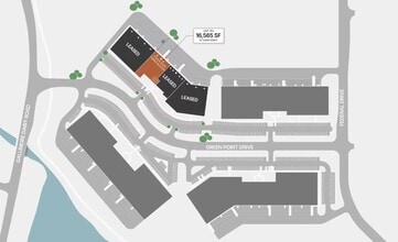 4524 Green Point Dr, Greensboro, NC à louer Plan de site– Image 1 sur 1