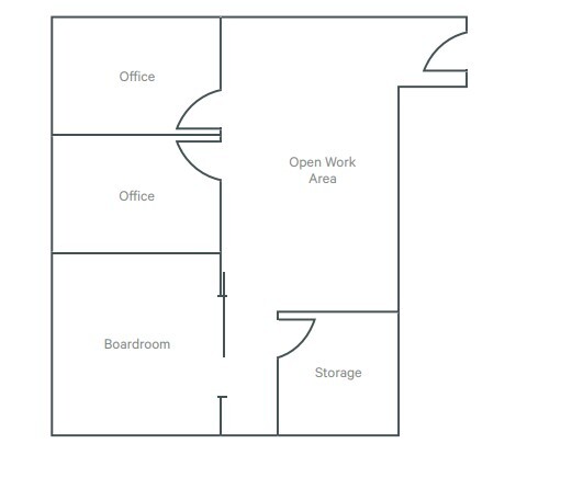 10055 106th St NW, Edmonton, AB à louer Plan d’étage– Image 1 sur 1