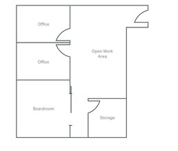 10055 106th St NW, Edmonton, AB à louer Plan d’étage– Image 1 sur 1