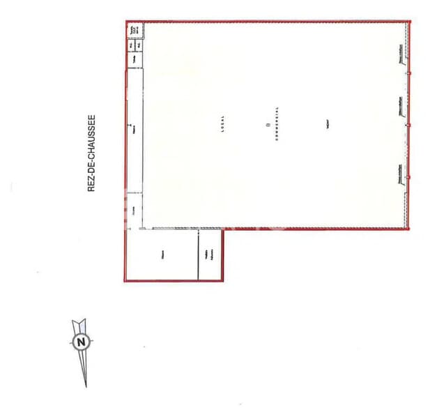 Local commercial dans Savigny-le-Temple à louer - Plan d’étage – Image 2 sur 4