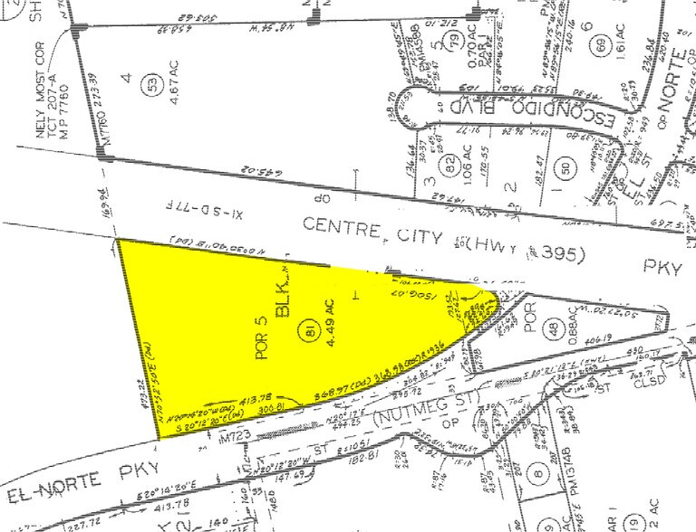 302-362 W El Norte Pky, Escondido, CA à louer - Plan cadastral – Image 2 sur 12