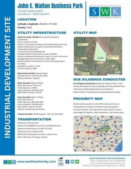 E Jeff Davis Hwy, Elkton, KY à vendre - Autre – Image 2 sur 8