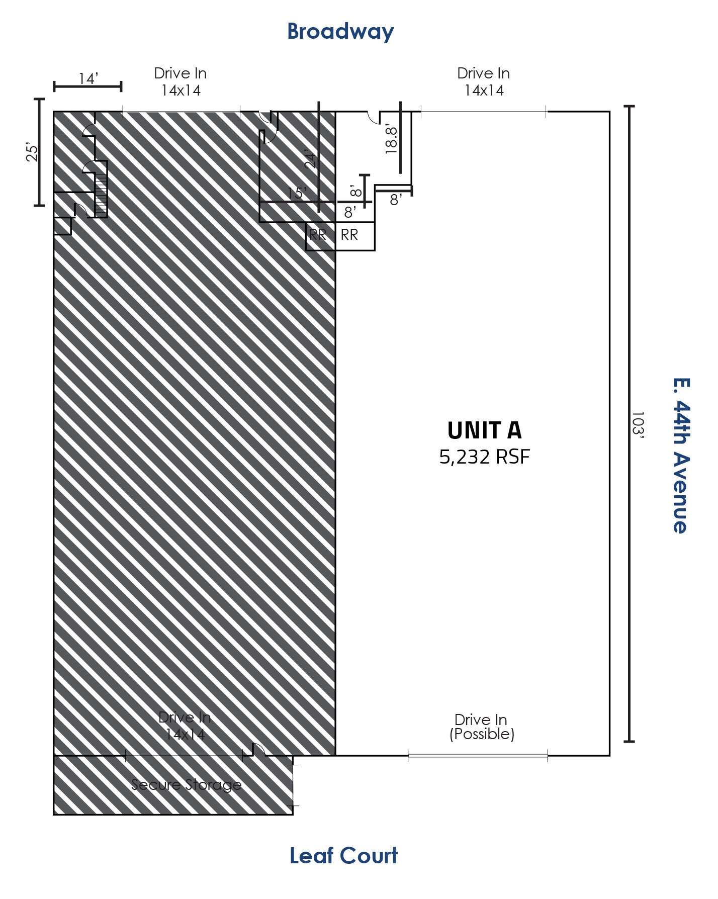 4396-4398 Broadway St, Denver, CO à louer Photo de l’immeuble– Image 1 sur 1