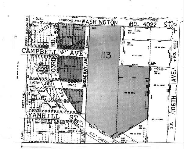 10522-10548 SE Washington St, Portland, OR à louer - Plan cadastral – Image 3 sur 5