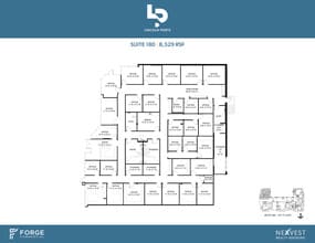 14500 Trinity Blvd, Fort Worth, TX à louer Plan d’étage– Image 2 sur 6