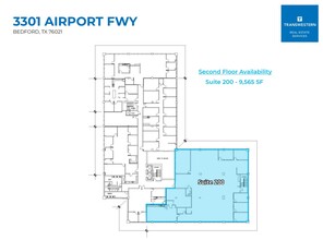 3301 Airport Fwy, Bedford, TX à louer Plan d’étage– Image 1 sur 1