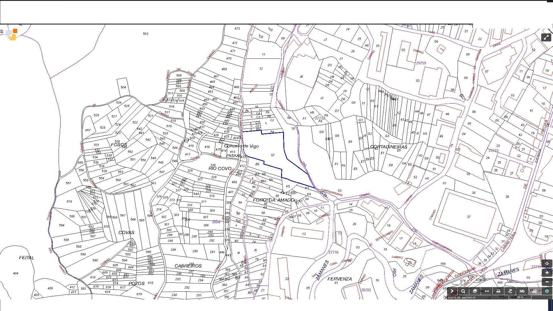 Terrain dans Gondomar, Pontevedra à vendre Plan d’étage– Image 1 sur 2