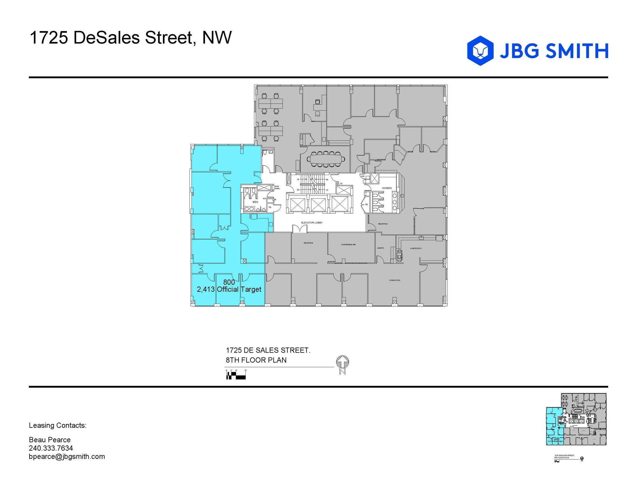 1725 Desales St NW, Washington, DC à louer Photo de l’immeuble– Image 1 sur 1