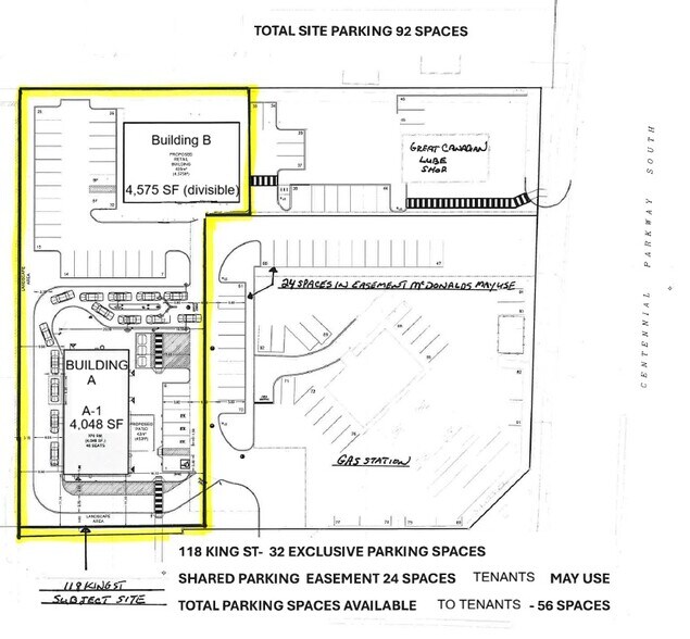 118 King St E, Stoney Creek, ON à louer - Plan de site – Image 2 sur 3