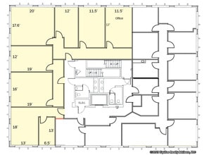 2816 E 51st St, Tulsa, OK à louer Plan d’étage– Image 1 sur 2