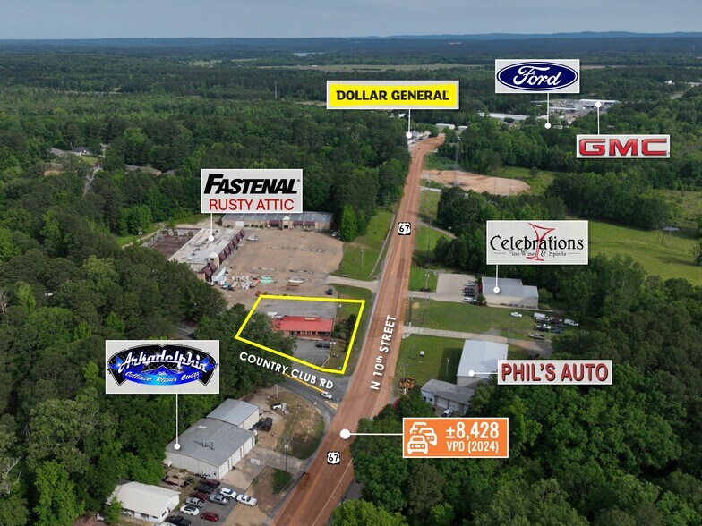 1201 N 10th St, Arkadelphia, AR à vendre - Photo de l’immeuble – Image 2 sur 9
