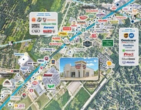 9525 Mansfield Rd, Shreveport, LA - VUE AÉRIENNE  vue de carte