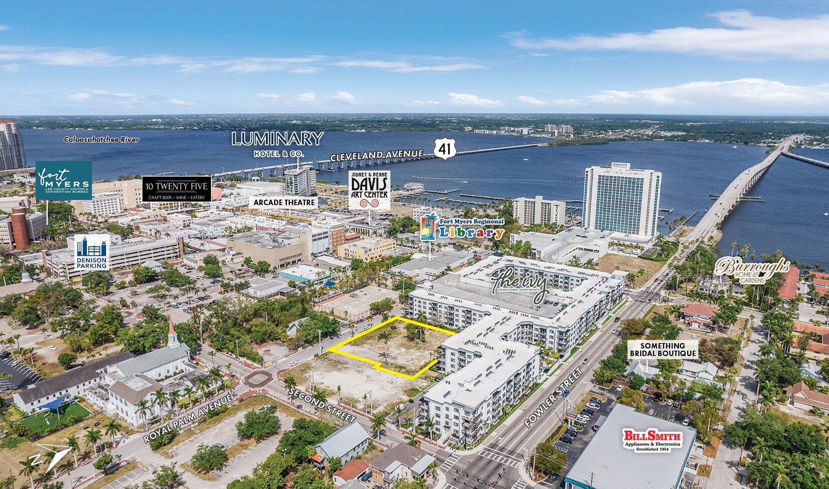 Royal Palm Ave, Fort Myers, FL à vendre Aérien– Image 1 sur 8
