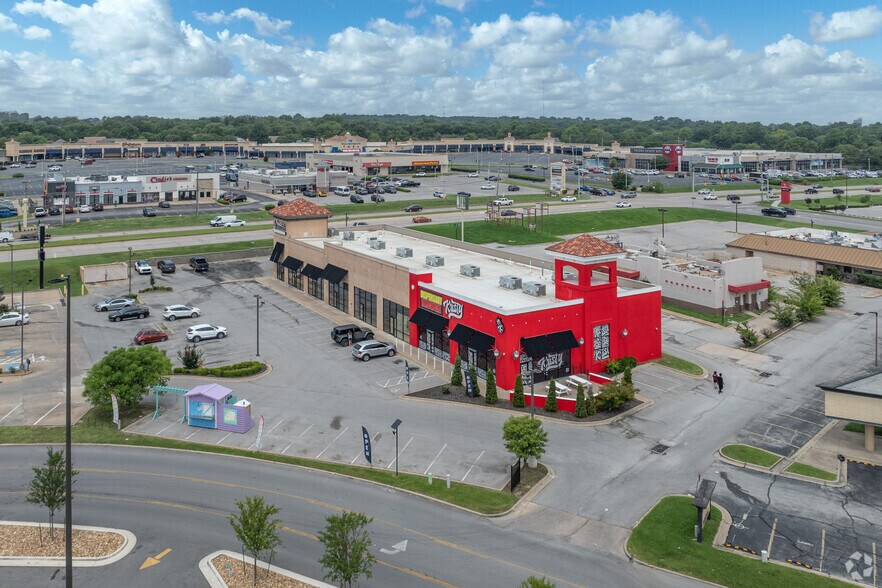6827 S Memorial Dr, Tulsa, OK à vendre - Aérien – Image 3 sur 4