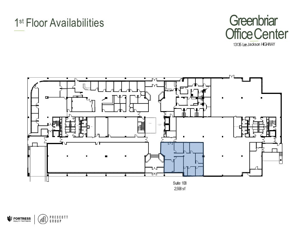 13135 Lee Jackson Memorial Hwy, Fairfax, VA à louer Plan d’étage– Image 1 sur 1