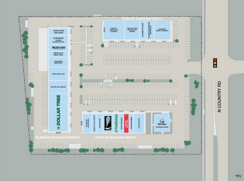 275 ROUTE 25A, Miller Place, NY à louer - Plan de site – Image 2 sur 3