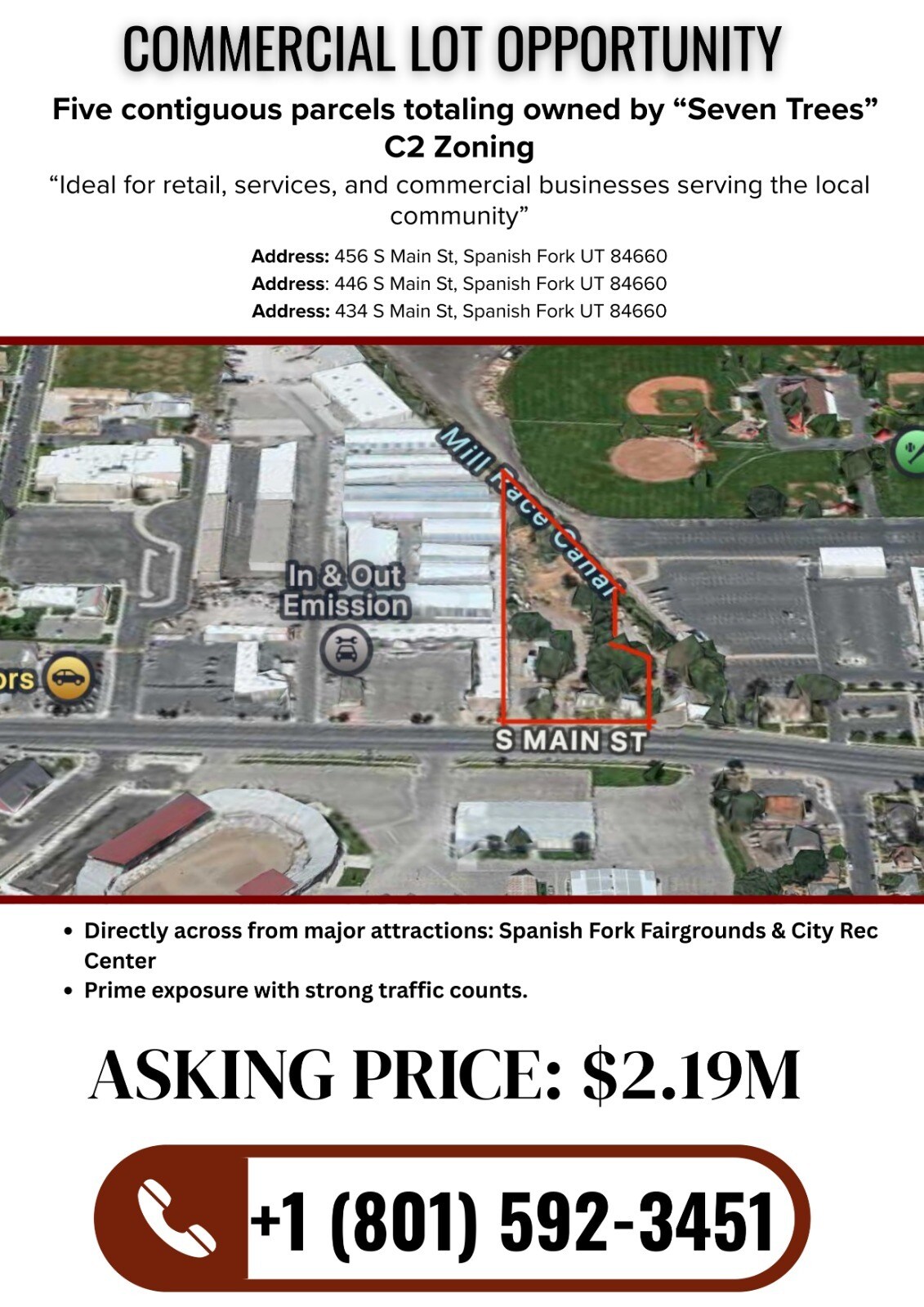 434-456 Main St, Spanish Fork, UT à vendre Photo principale– Image 1 sur 10