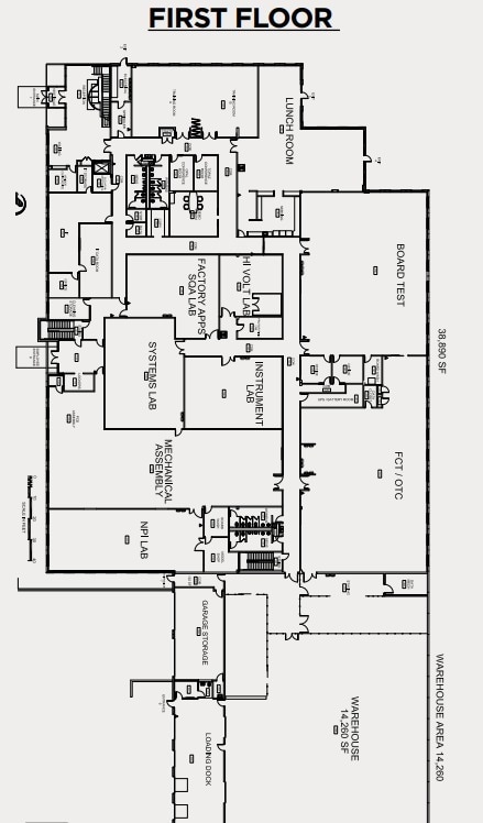 2200 Millbrook Dr, Buffalo Grove, IL à louer Plan d’étage– Image 1 sur 1
