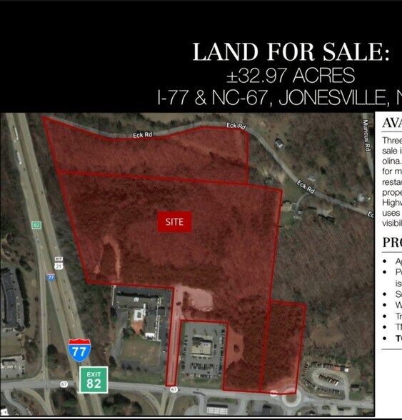 0 NC 67 Hwy, Jonesville, NC à vendre - Photo principale – Image 1 sur 5