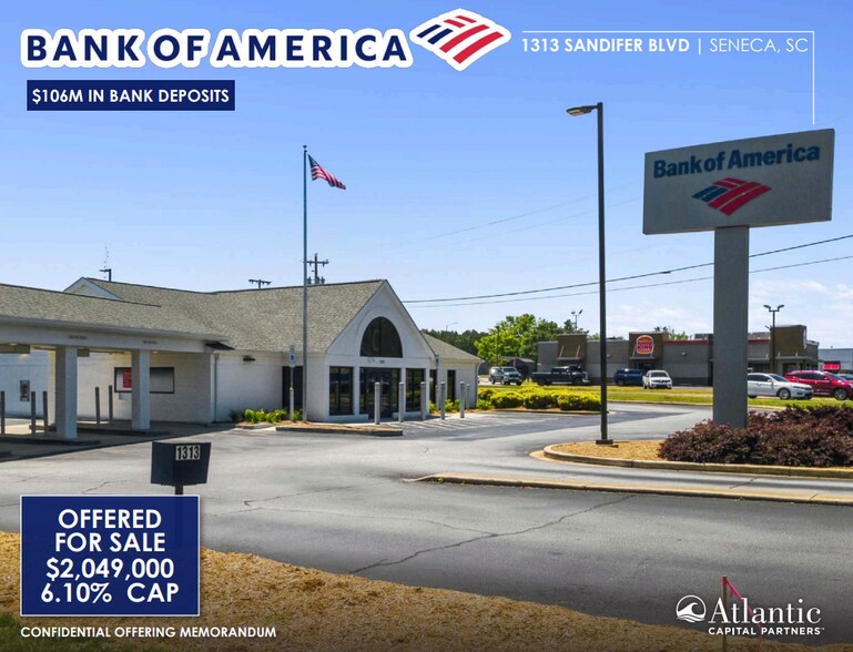 1313 US-123, Seneca, SC à vendre - Photo principale – Image 1 sur 4
