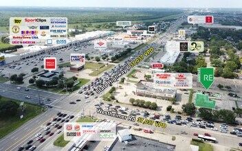 14540 Westheimer Rd, Houston, TX - VUE AÉRIENNE  vue de carte