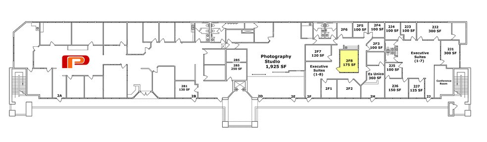 2325 San Pedro Blvd NE, Albuquerque, NM à louer - Plan d’étage – Image 3 sur 5