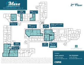 1930 S Alma School Rd, Mesa, AZ à louer Plan d’étage– Image 2 sur 14
