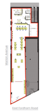 361-373 E Fordham Rd, Bronx, NY à louer Plan d’étage– Image 1 sur 1