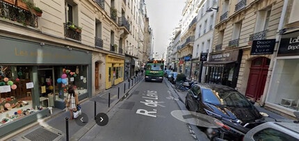 Paris - VUE AÉRIENNE  vue de carte