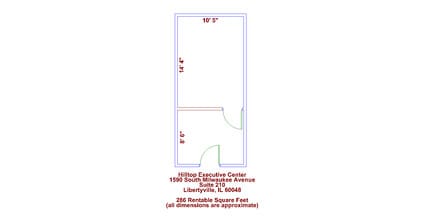 1580 S Milwaukee Ave, Libertyville, IL à louer Plan d’étage– Image 1 sur 1