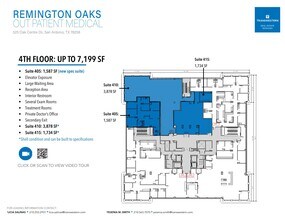 525 Oak Centre Dr, San Antonio, TX à louer Plan d’étage– Image 1 sur 1