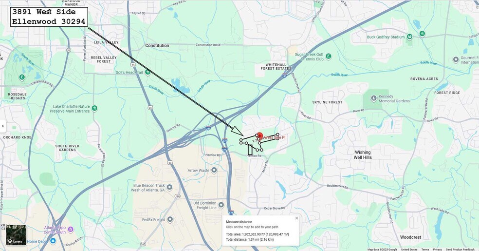 3891 W Side Pl, Ellenwood, GA à vendre - Photo de l’immeuble – Image 2 sur 6