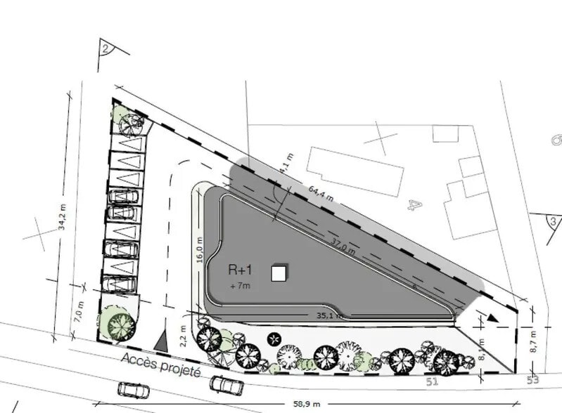 Terrain dans SAINT-CYR-L'ECOLE à vendre - Plan d’étage – Image 2 sur 3