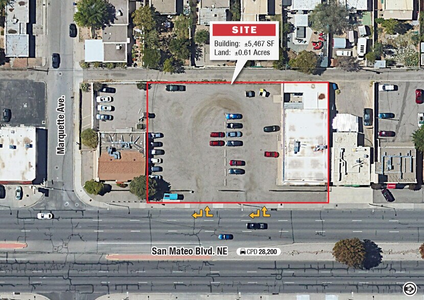 719 San Mateo Blvd NE, Albuquerque, NM à vendre - Photo de l’immeuble – Image 2 sur 11