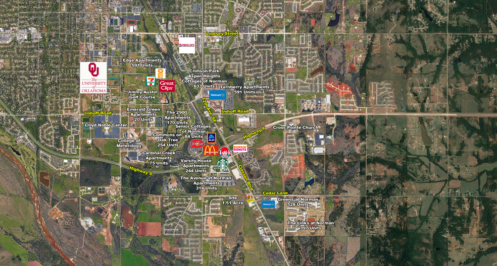 3622 Classen Blvd, Norman, OK à louer - Photo de l’immeuble – Image 1 sur 2