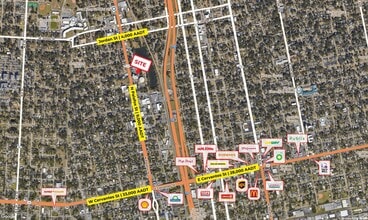 1750 N Palafox St, Pensacola, FL - Vue aérienne vue de carte