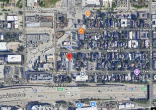 3800 S Shepherd Dr, Houston, TX à louer Carte– Image 1 sur 2