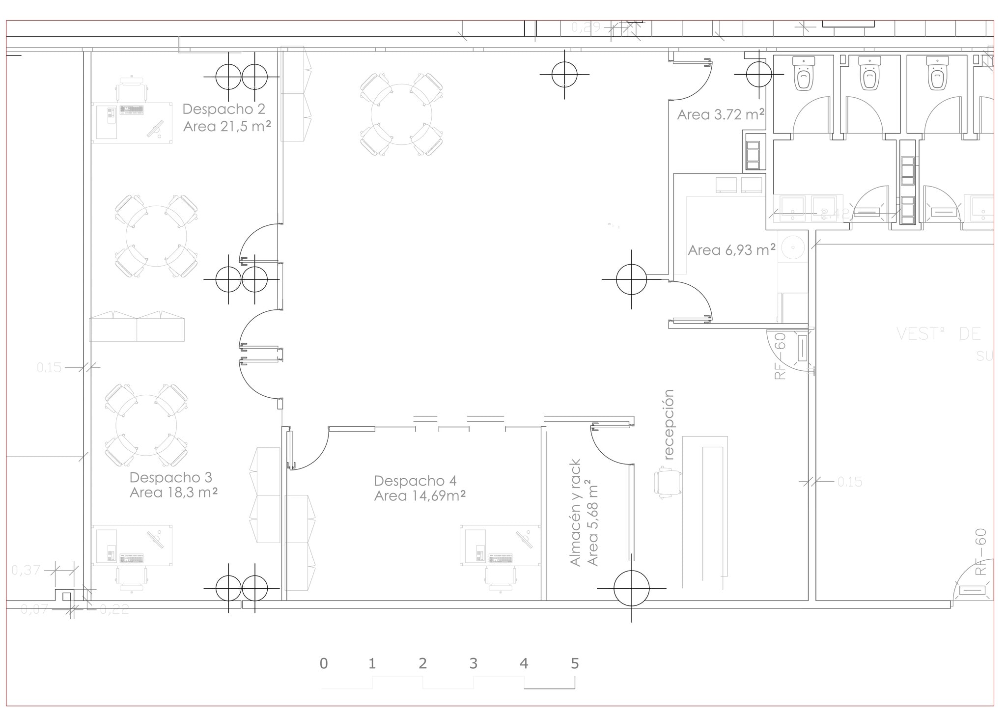 Avenida Manoteras, 4-6, Madrid, Madrid à louer Plan de site– Image 1 sur 1