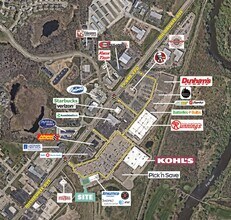 Milwaukee Ave, Burlington, WI - VUE AÉRIENNE vue de carte - Image1